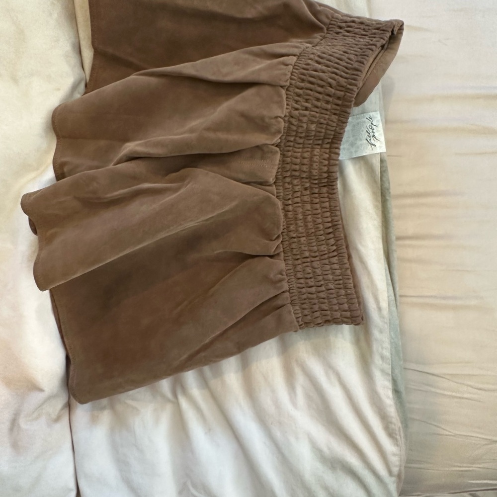 Free People Suede Skort - image 4